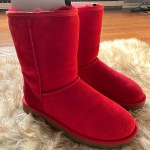 Red Classic Short Ugg boots